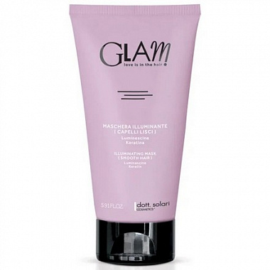 Dott Solari GLAM SMOOTH HAIR Маска для гладкости и блеска волос, 175 мл