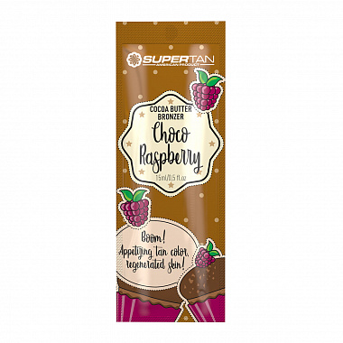 Крем SuperTan для загара малина в шоколаде Choco Raspberry Bronzer 15 мл