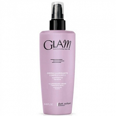 Dott Solari GLAM SMOOTH HAIR Крем для гладкости и блеска волос, 200 мл