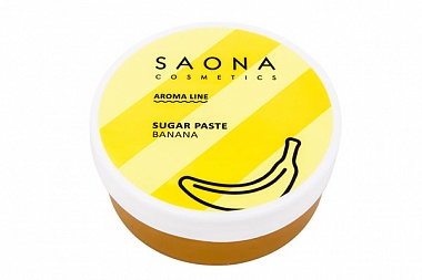 Паста для шугаринга SAONA / Банановая 200гр