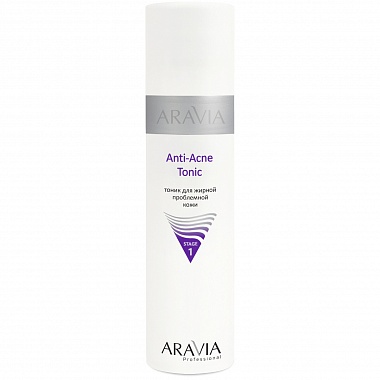 Тоник ARAVIA для жирной и проблемной кожи Anti-Acne Tonic 250 мл