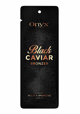 Крем бронзатор ONYX для глубокого загара BLACK CAVIAR 15 мл 