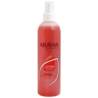 Лосьон перед депиляцией с экстрактами мяты и березы ARAVIA 300 мл
