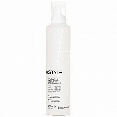 Dott Solari #STYLE Мусс для объема волос сильной фиксации, 300мл