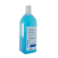 Жидкость для снятия лака с витамином Е парфюмированная, Lilac acetone, De Lakrua 1000 мл