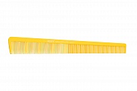 Расческа Riff рабочая для стрижки конусная комбинированная, желтая 20 см
