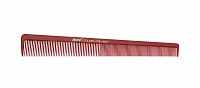 Расческа Riff рабочая для стрижки конусная комбинированная, красная 20 см