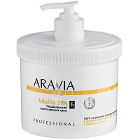 Крем ARAVIA Organic Vitality Spa увлажняющий и укрепляющий 550 мл