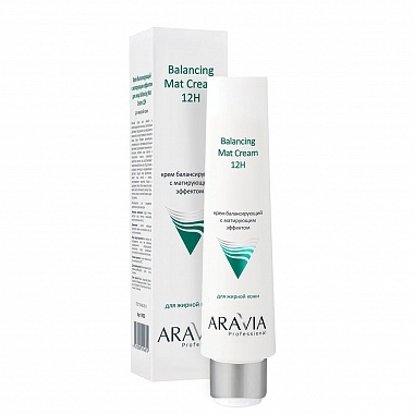 Крем для лица балансирующий с матирующим эффектом ARAVIA Professional, 100 мл         