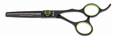 Ножницы парикмахерские филировочные Mizuka PBS-R10T (5,5") 36 зуб blak&green 