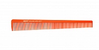 Расческа Riff рабочая для стрижки конусная комбинированная, оранжевая 20 см