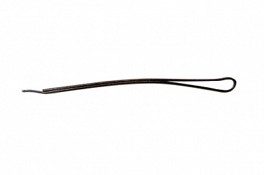 Невидимки Sibel прямые 50 мм черные 24 шт